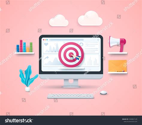 Cartoon Image of Advertisement On Computer Screen 的图像结果
