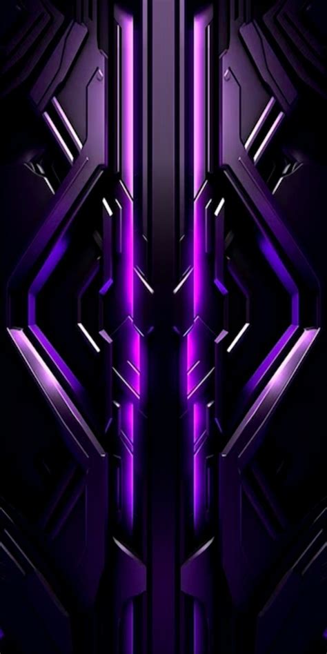 Abstract Purple Screen Wallpaper