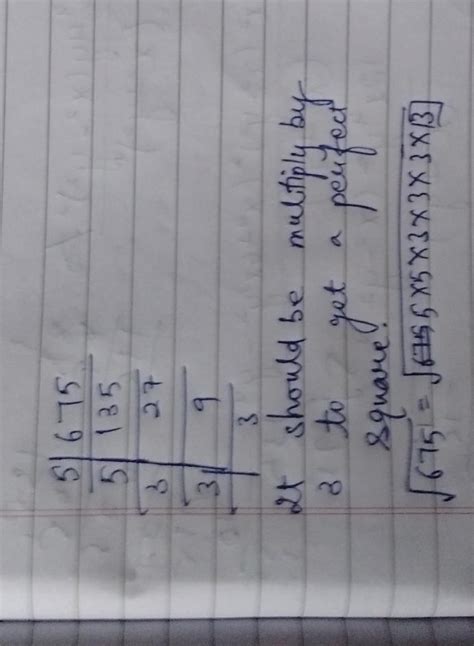 Find the least number by which thefollowing numbers must be multiplied ...