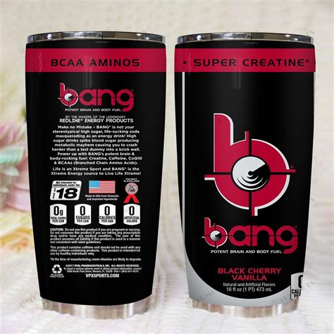 Bang Energy Drink Ingredients Taurine at Rene Neal blog