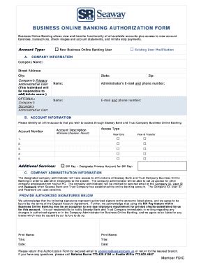 Fillable Online BBusiness credit applicationb - Seaway Bank Fax Email ...