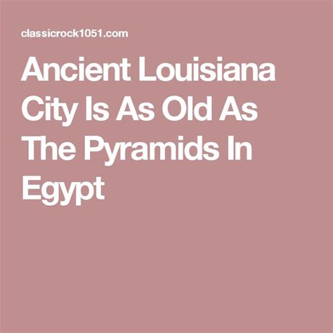 Ancient Louisiana Trading Center Earthworks