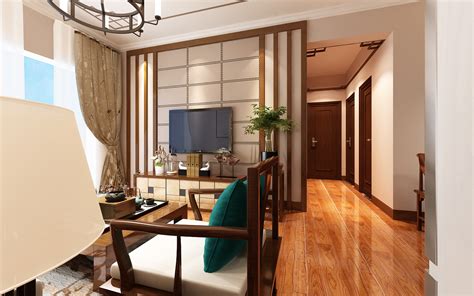 新中式风格四居室130平米9万-和平村装修案例-北京房天下家居装修网