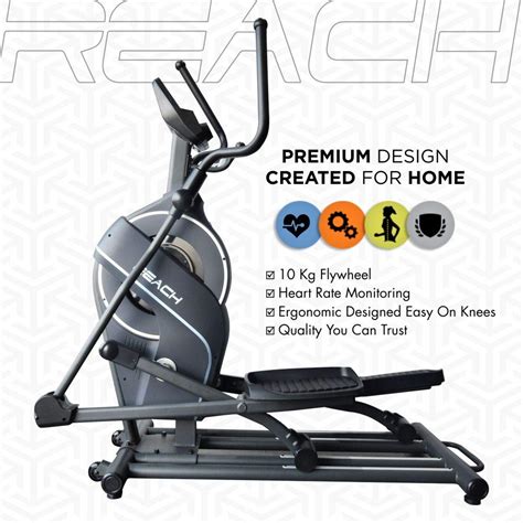 Buy REACH CF-200 | Elliptical Trainer | 10 Kg Flywheel Magnetic ...