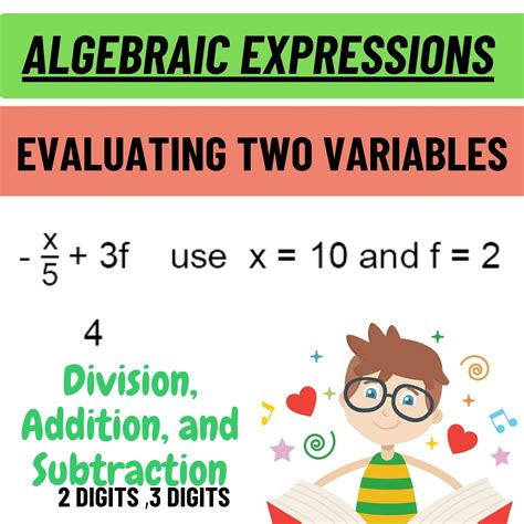 Evaluating Algebraic Expressions 的图像结果