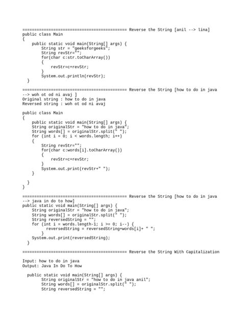 Image result for Java String Programs