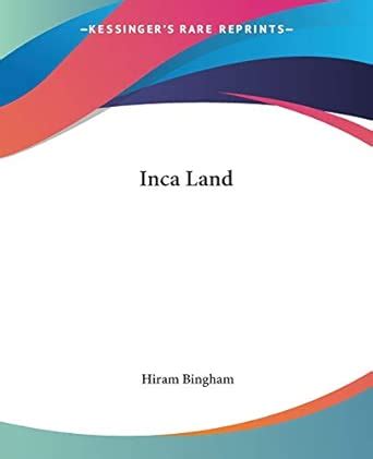 Buy Inca Land Book Online at Low Prices in India | Inca Land Reviews ...