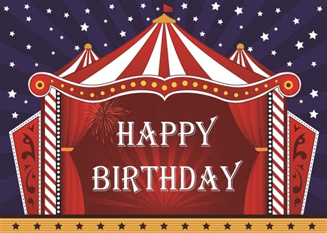 Buy Carnival Birthday Party Backdrop| Party Supplies | Thememyparty ...