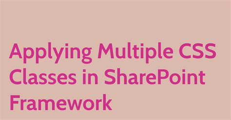 Apply Classes CSS 的图像结果