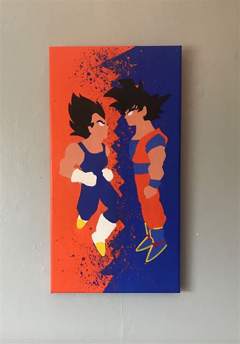 Easy Dragon Ball Z Acrylic Painting