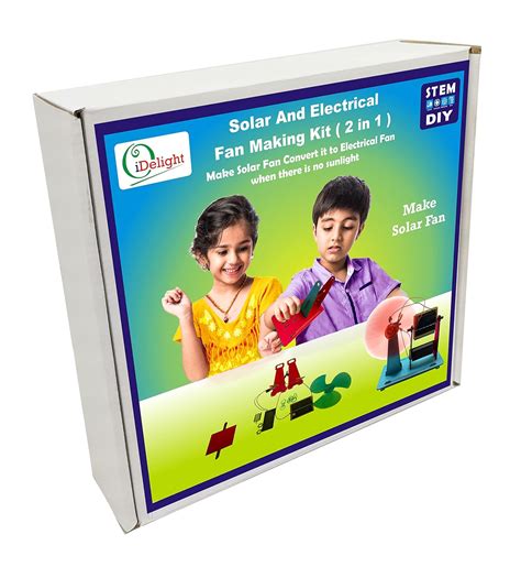 Buy OiDelight Solar and Electrical Fan Making Kit. Two in One. DIY ...