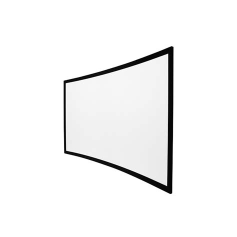 Prime Fixed-frame Curved projector screen with acoustically transparen ...