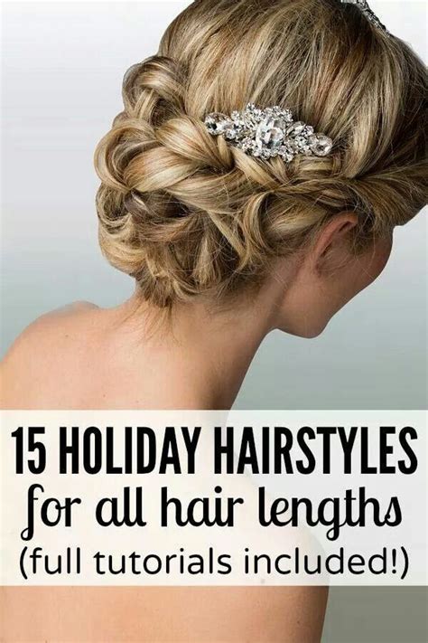 christmas hairstyles for shoulder length hair