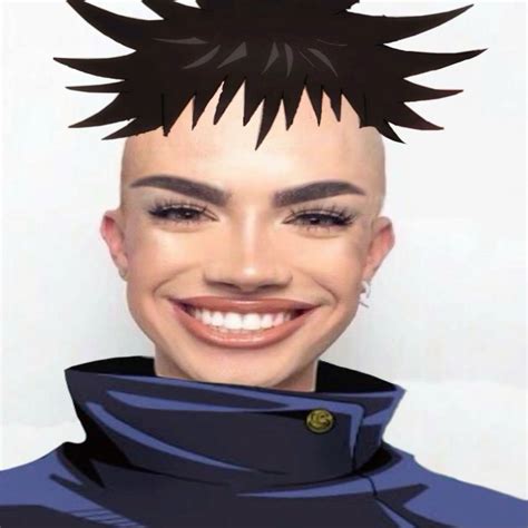 Megumi Fushiguro | Very funny pictures, Laughing face, James charles