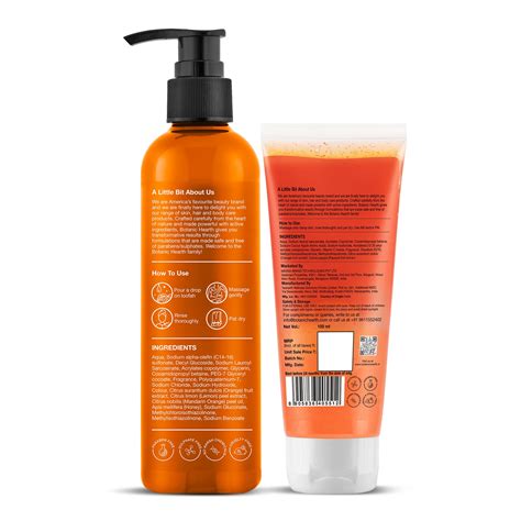 Botanic Hearth Mandarin Orange & Honey Body Wash 245 ml with Vitamin C