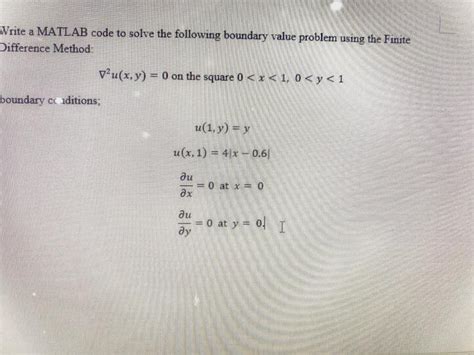 Image result for Using Finite Difference Approach to Solve Boundary Conditions Hindi