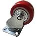 Heavy Duty PU Swivel Caster Wheels Trolley (Wheel Diameter: 100mm ...