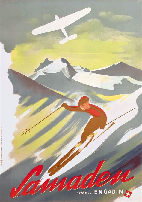 Vintage Ski | Vintage ski posters, Vintage travel posters, Vintage ski