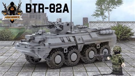 BTR-82A - military LEGO Armorbrick kit (REVIEW) [Рус. Субт.]