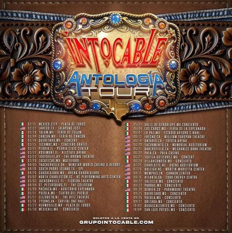 Image result for Intocable Tour Logo
