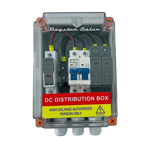 Daystar Solar DCDB 1-in-1-out DC Distribution Box with DC Sibass 600V ...