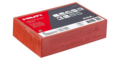 Firestop blocks