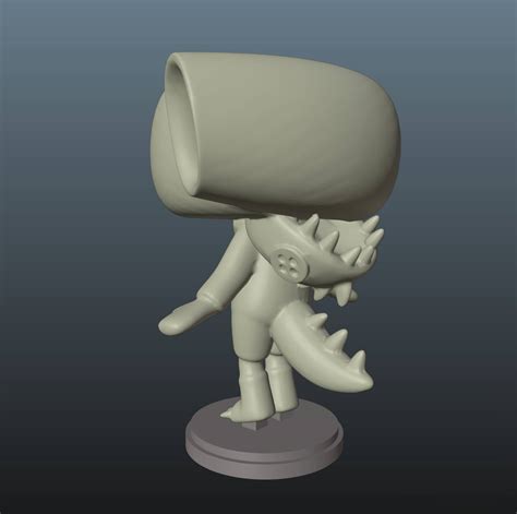 Dandy's World Skin Dino Snore Shelly - 3D Model by Nethral3D