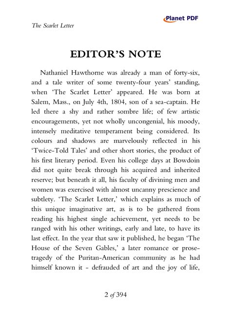 The Scarlet Letter - ห้องสมุดเฉลิมพระเกียรติ ๕๐ พรรษา อำเภอถลาง - Page ...