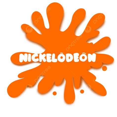 Nickelodeon Logo With Oil Splash Background, Nickelodeon Text ...