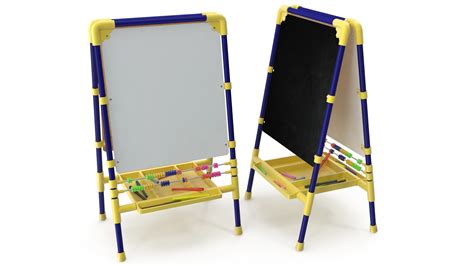 Childrens drawing board 3D Model - FlatPyramid