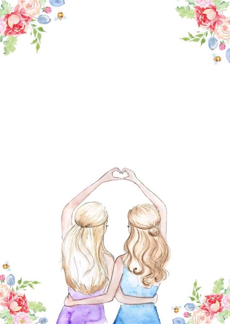 Шаблоны для открытки подружке 27 фото