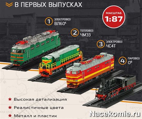 Коллекция «Наши Поезда» (Modimio) - Все подробности - коллекции Deagostini
