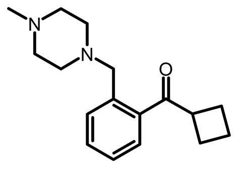 cyclobutyl 2-(4-methylpiperazinomethyl)phenyl ketone | #6126-0802-00 ...
