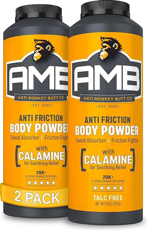 Amazon.com: Anti Monkey Butt Body Powder for Women & Men - Anti-Chafing ...