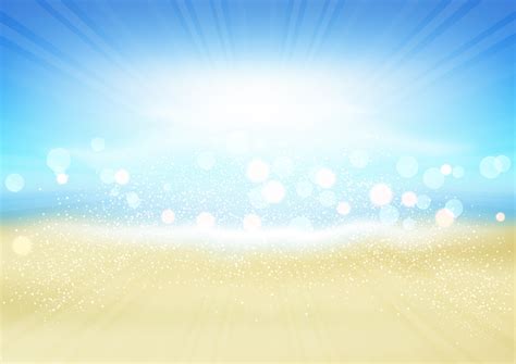 Summer beach background 230033 Vector Art at Vecteezy