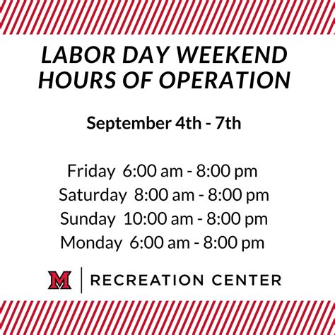 MIAMI UNIVERSITY RECREATIONAL SPORTS CENTER - Oxford OH - Hours ...