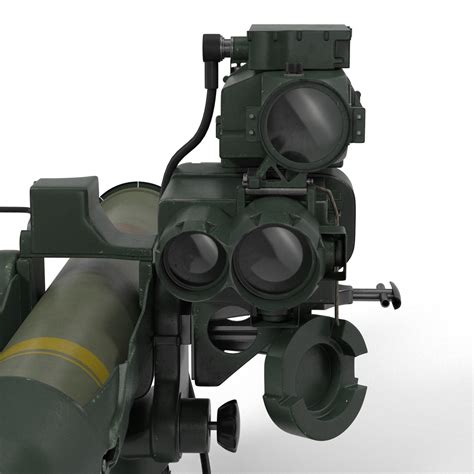 bgm-71 tow missile 3d c4d