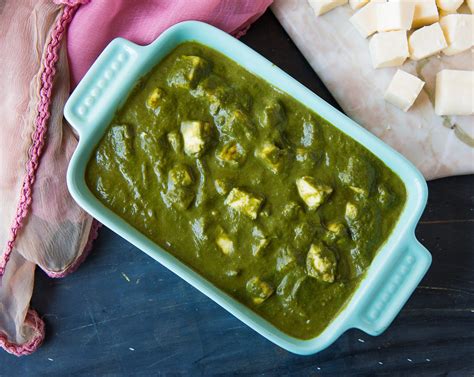 Palak Paneer Recipe Making Process | Homemade Palak Paneer - Global ...
