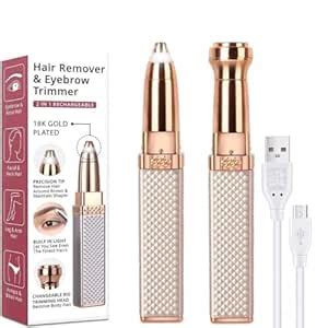 Maxismart Portable eyebrow trimmer for epilator for facial hair remover ...