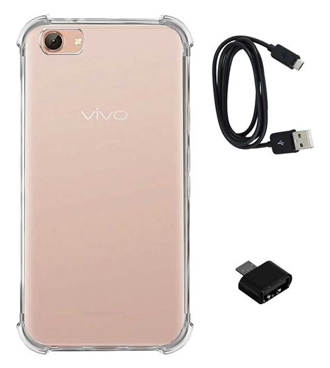 RRTBZ Transparent TPU Case Cover Compatible for Vivo Y71 with Cute ...