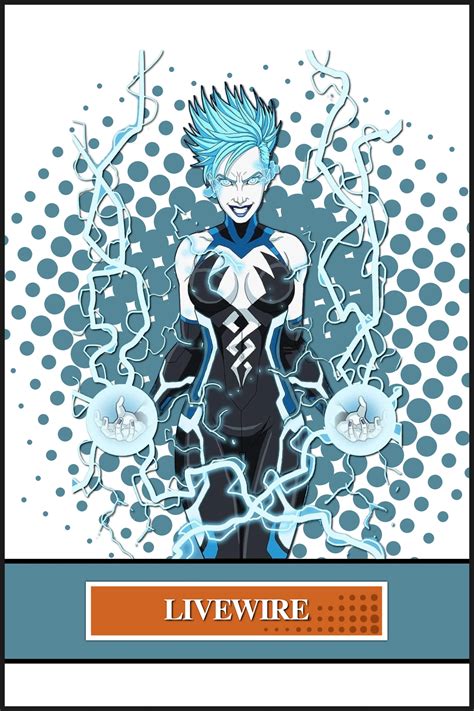 Livewire (Leslie Willis) (DC Character) | Comiclogoart Wiki | Fandom