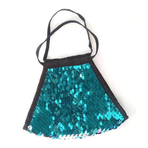 Deep Turquoise Metallic Sequin Mask – anokherang