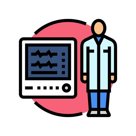 cardiac monitor technician color icon vector illustration 33064545 Vector Art at Vecteezy