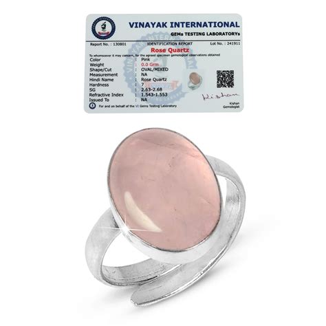 Reiki Crystal Products Natural Certified Rose Quartz Gemstone ...