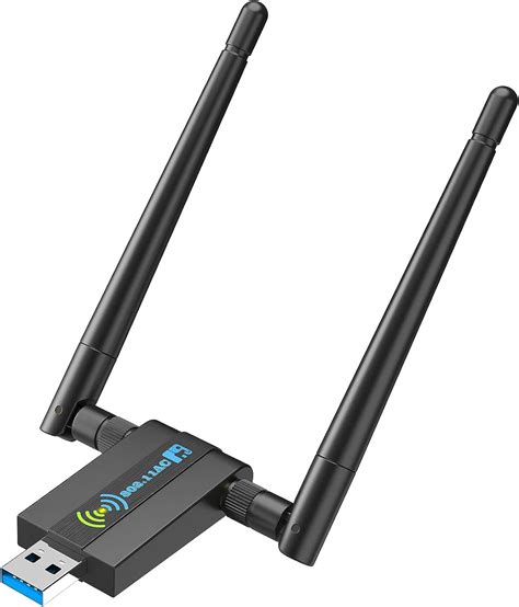 CXFTEOXK Wireless USB WiFi Adapter for PC: 1300Mbps WiFi USB, 802.11AC ...