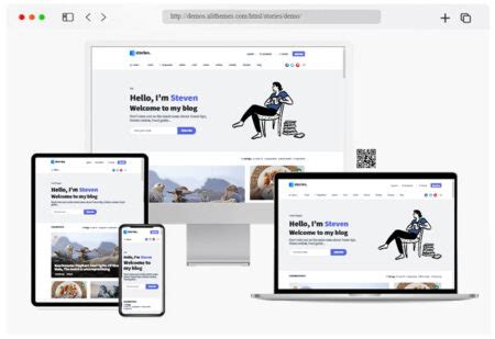 Blog Website 的图像结果