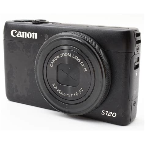 Canon - Canon PowerShot S120 ブラックの通販 by ladbud｜キヤノンならラクマ