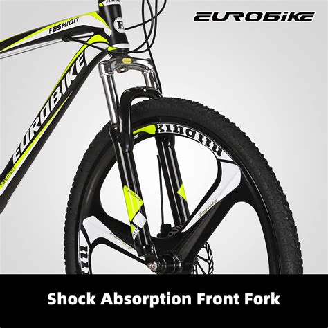 Buy EUROBIKE Mountain Bike 21 Speed 27.5 Inch Wheels Shock Absorption ...