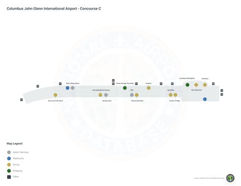 Columbus Airport (CMH) | Terminal maps | Airport guide