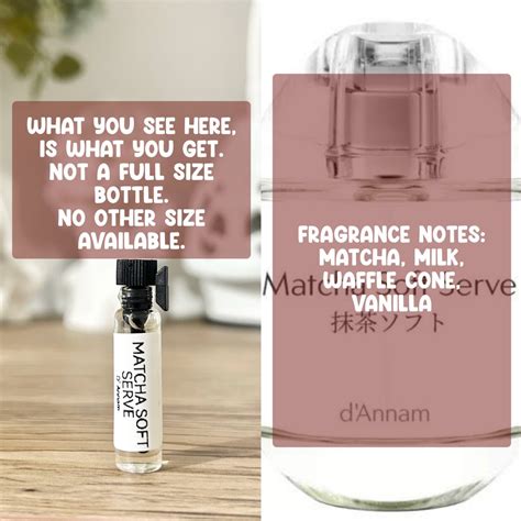D’Annam Matcha Soft Serve Eau de Parfum Fragrance Decant, Beauty ...